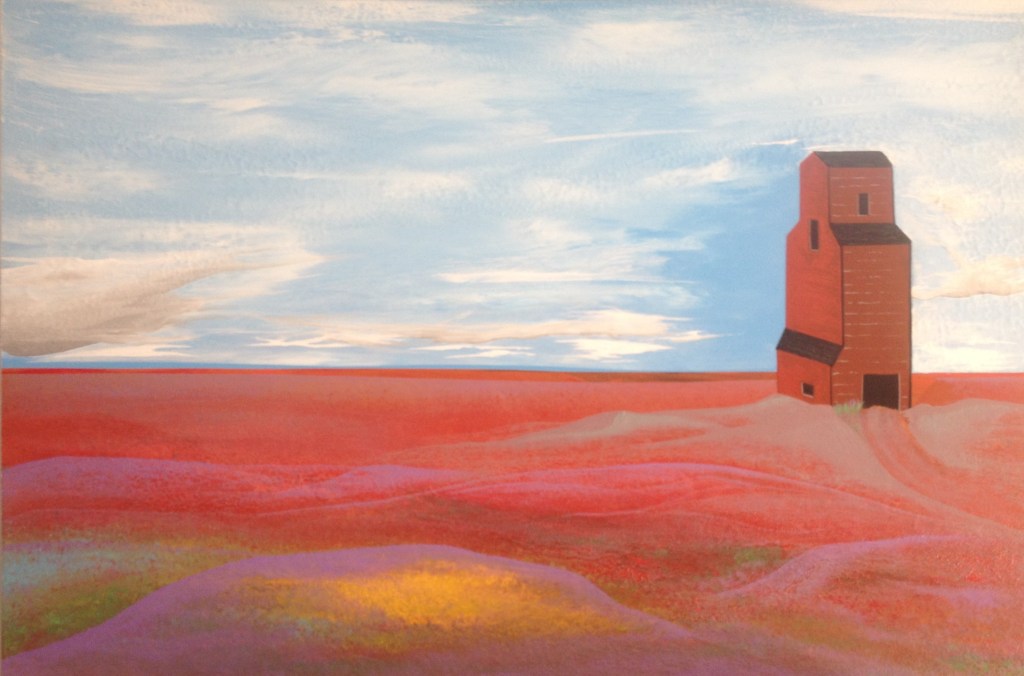 #199 Majestic Canadian Icon On The Road To Being A Ghost 2020 24 x 36 x 1.5Acrylic on Gallery Canvas